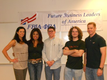 FBLA group leaders at CSN 