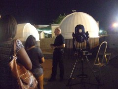 After show telescope viewing