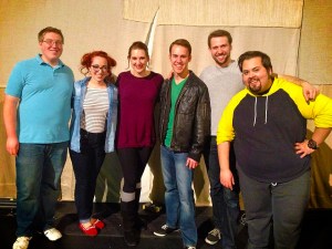 From left to right: Dallin Mills, Kaitlin Mills, Malloree Hill, Tom Littman, Tony Carter and Ray Seams